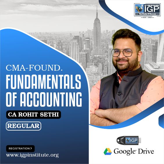 CMA -Foundation- Fundamentals of Accounting